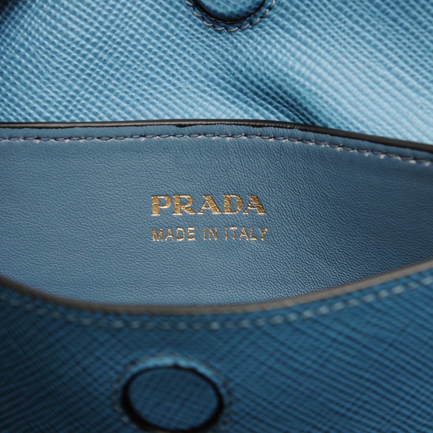 Prada Saffiano Cuir Small Double Bag Aviazione 7 of 8