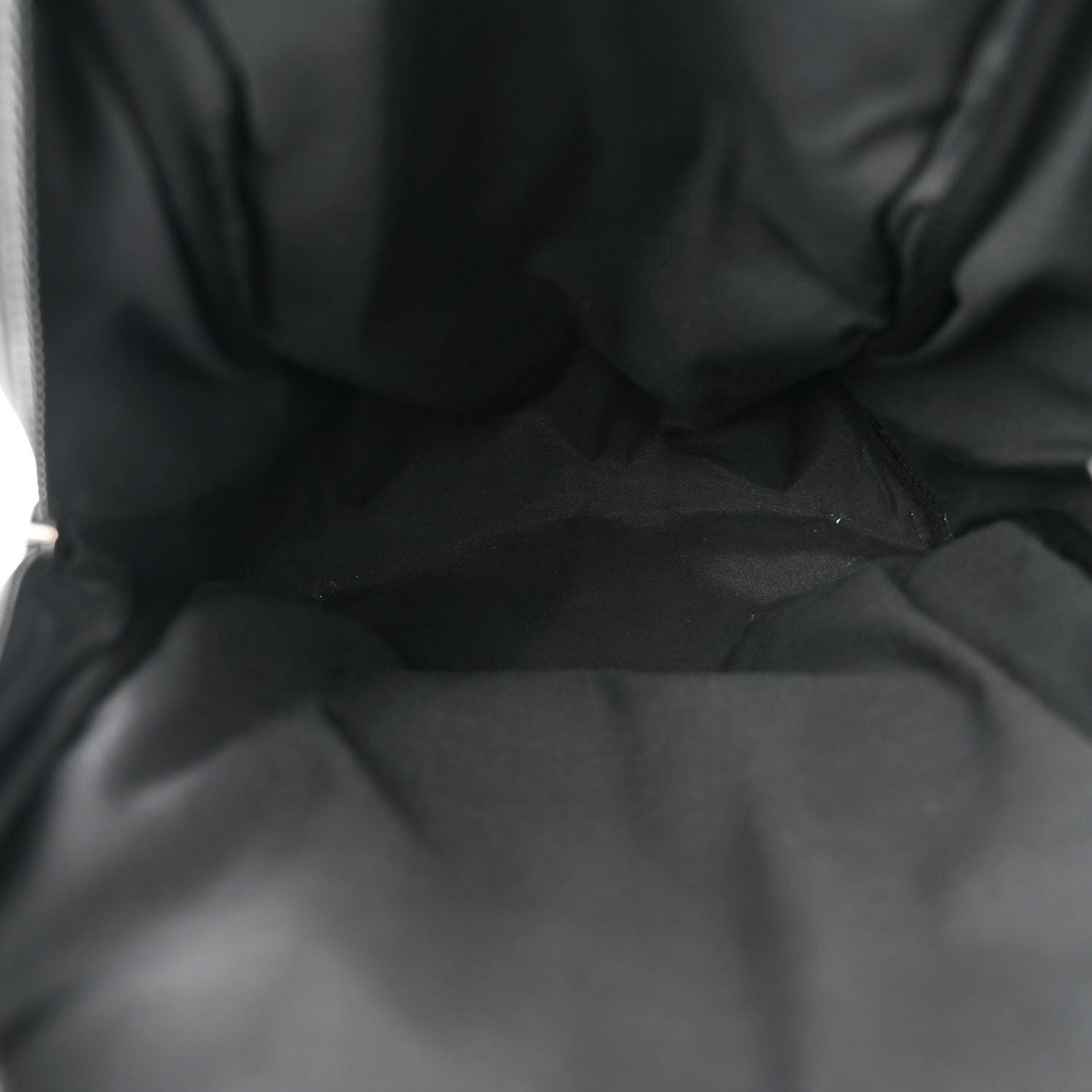 Nylon Monogram Slim Backpack Black