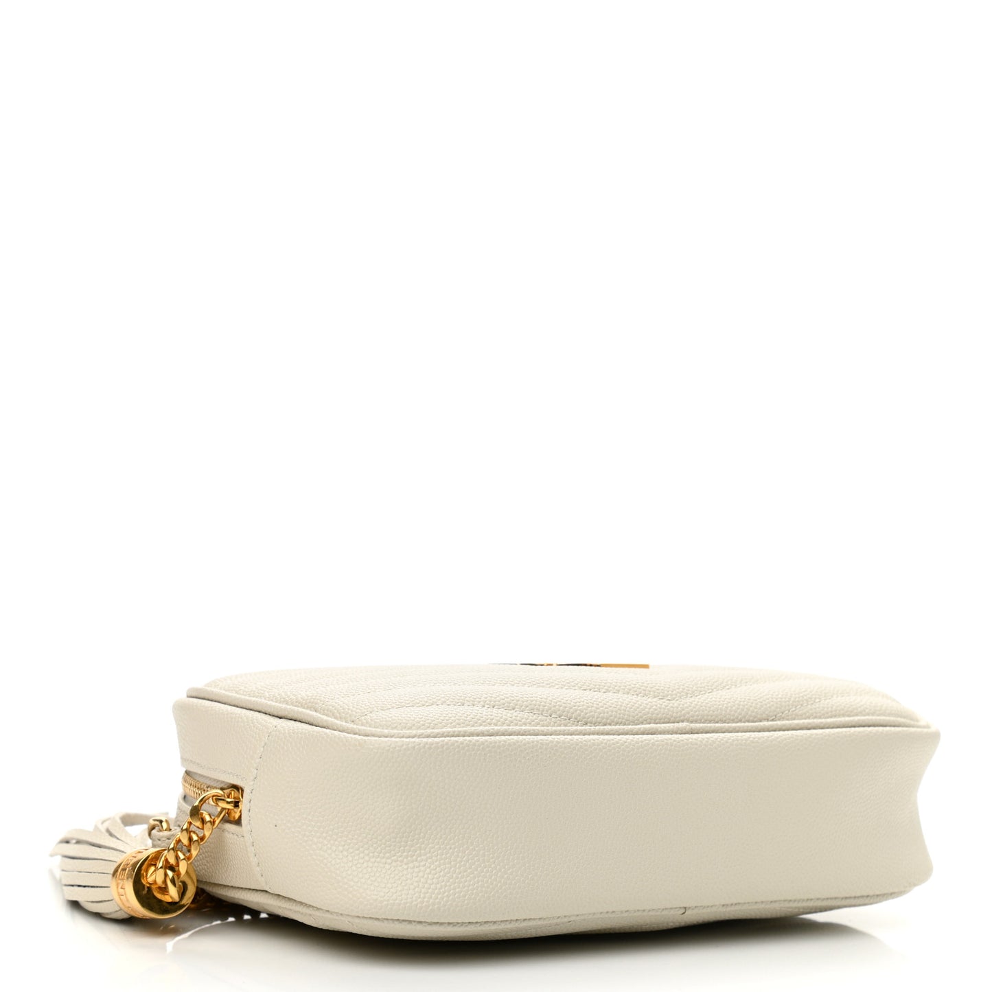 Grain De Poudre Matelasse Monogram Mini Lou Camera Bag Crema Soft