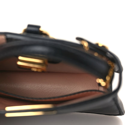 Fendi Nappa Sigma Pico Peekaboo Charm Black 5 of 9