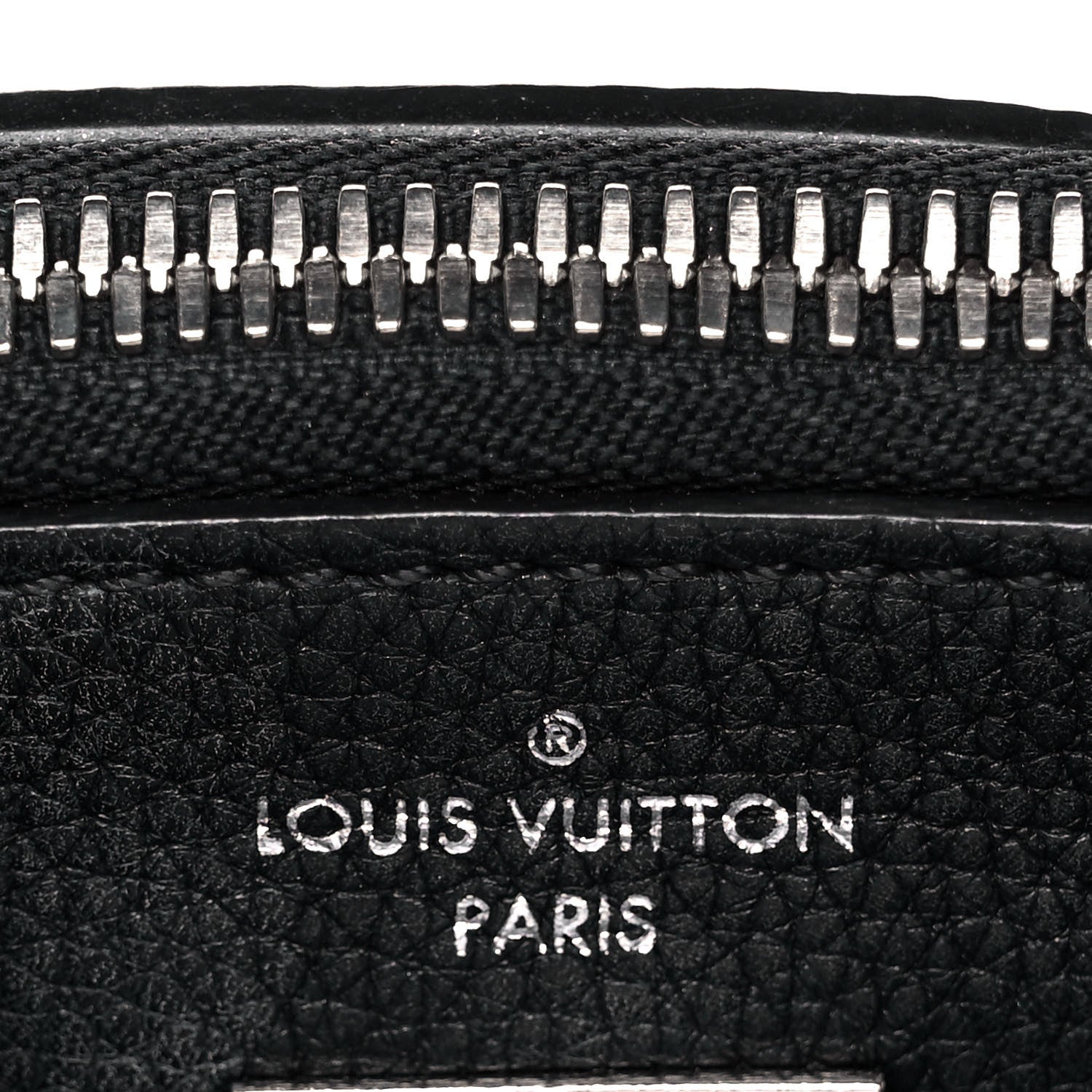 Louis Vuitton Taurillon City Steamer MM Black Beige 6 of 10