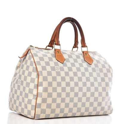 Louis Vuitton Damier Azur Speedy 30 4 of 25