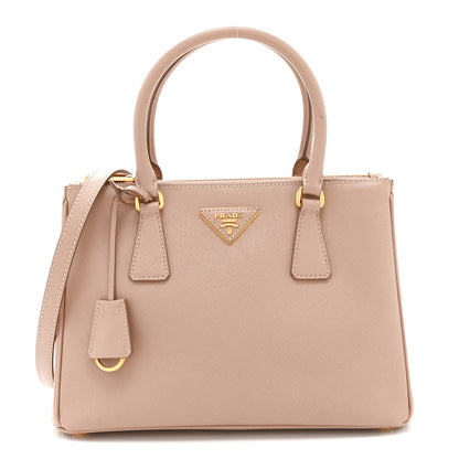 Prada Saffiano Lux Small Galleria Double Zip Tote Cipria 1 of 13