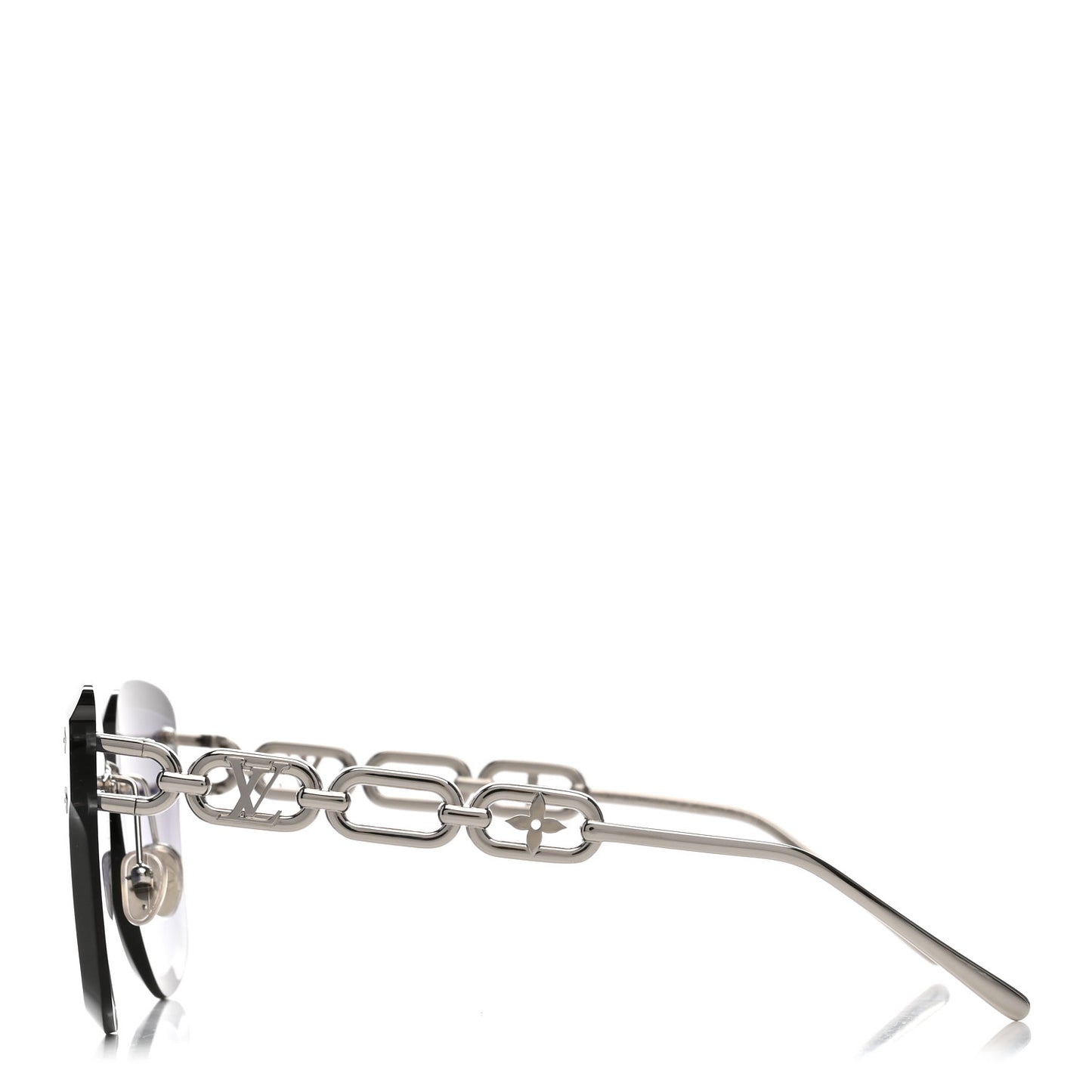 Metal LV Jewel Sunglasses Z2142U Silver Grey