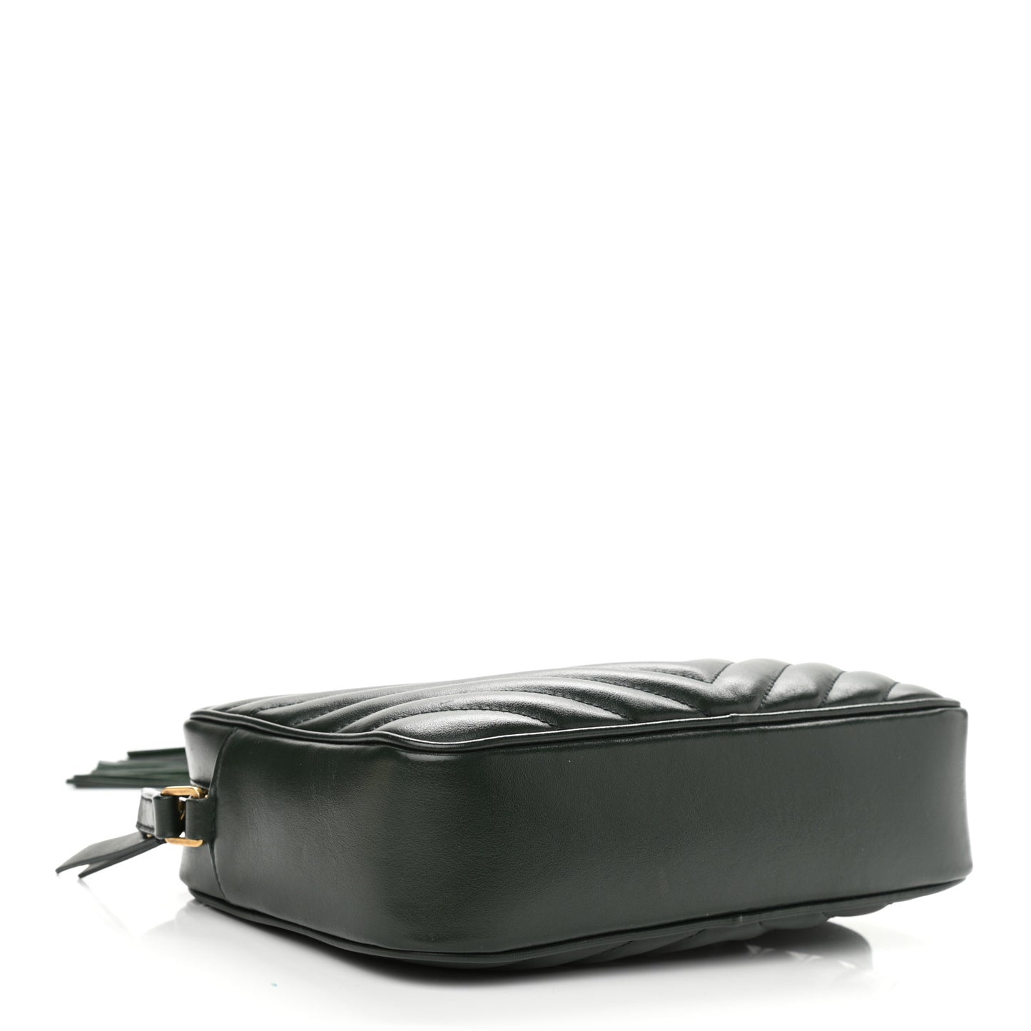 Calfskin Matelasse Monogram Lou Camera Bag Military Green