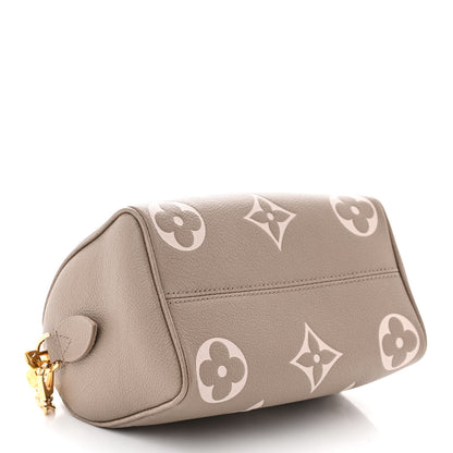 Louis Vuitton Empreinte Monogram Giant Speedy Bandouliere 20 Creme Beige 4 of 10