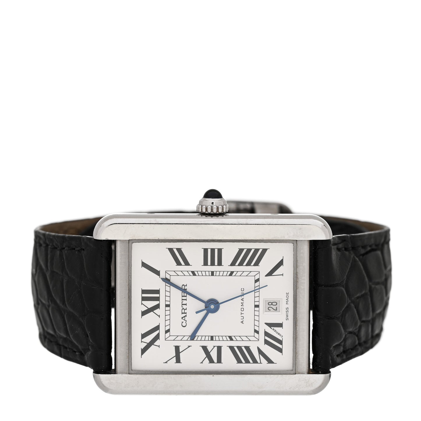 Stainless Steel Alligator 31mm Tank Solo Automatic Watch