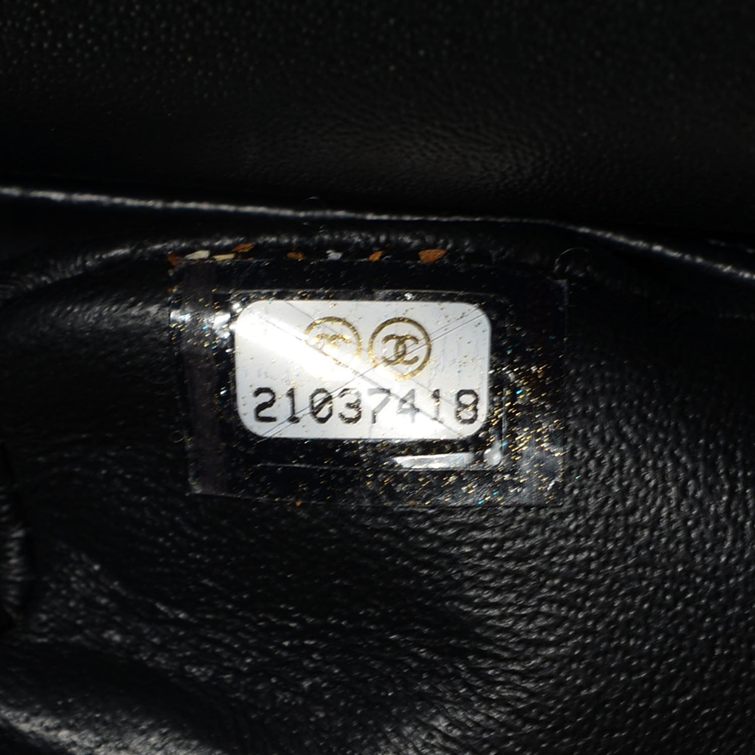 Chanel Lambskin Chevron 11.12 Medium Double Flap So Black 7 of 7