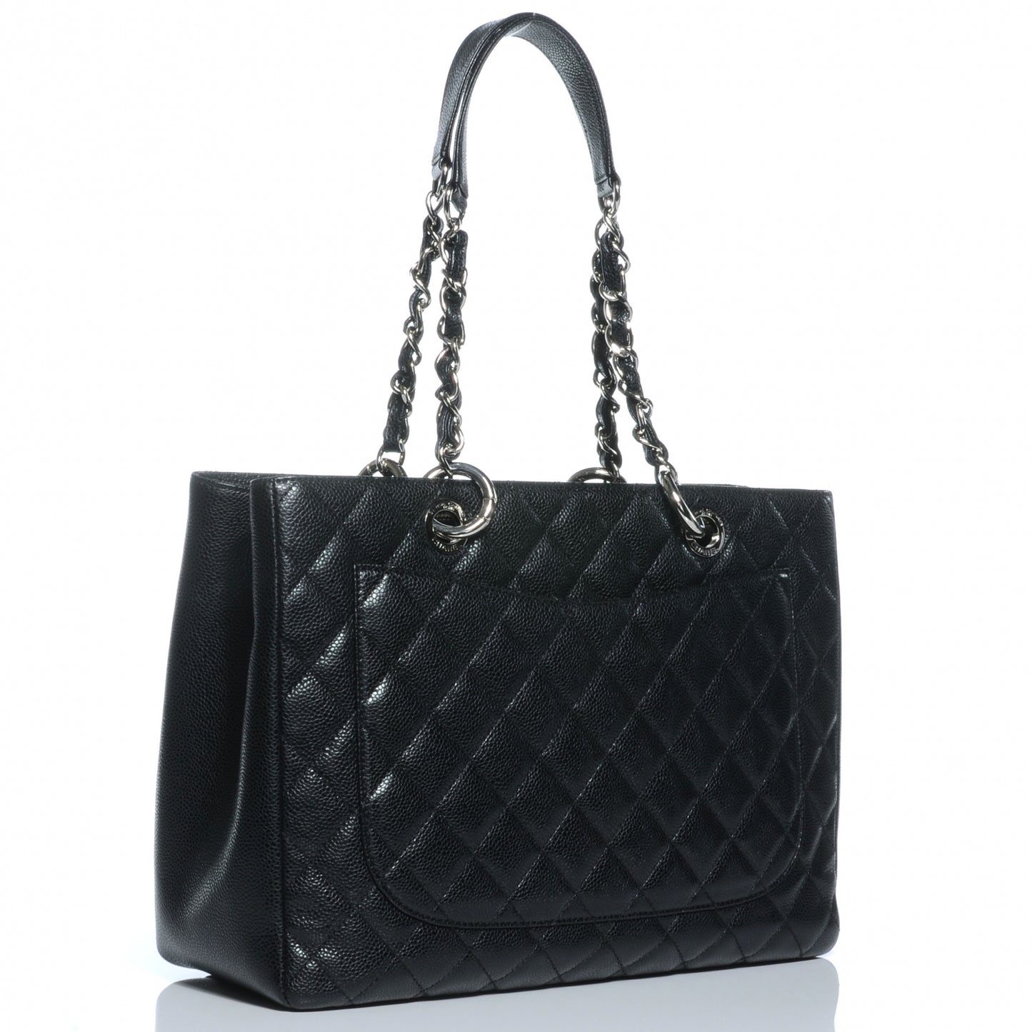Caviar Grand Shopping Tote GST Black