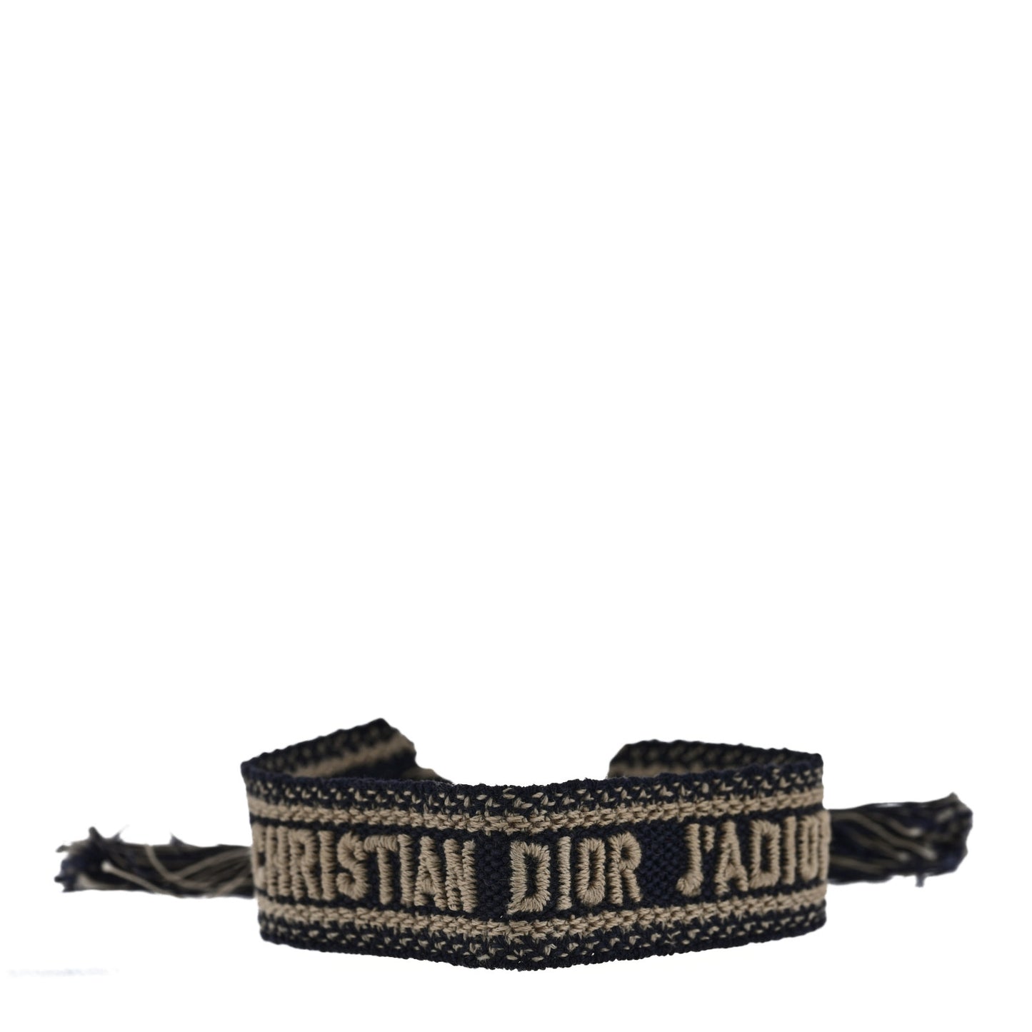 Woven Cotton J'Adior Friendship Bracelet Navy