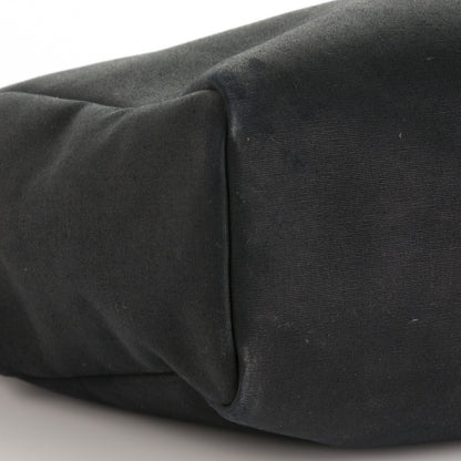 Hermes Toile Vache Calfskin Herbag 39 GM Black 8 of 11