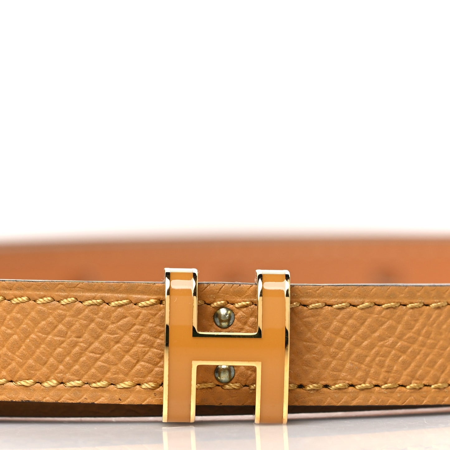 Epsom 15mm Pop H Belt 80 32 Sesame