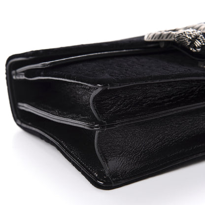 Gucci Velvet GG Monogram Small Dionysus Shoulder Bag Black 6 of 10