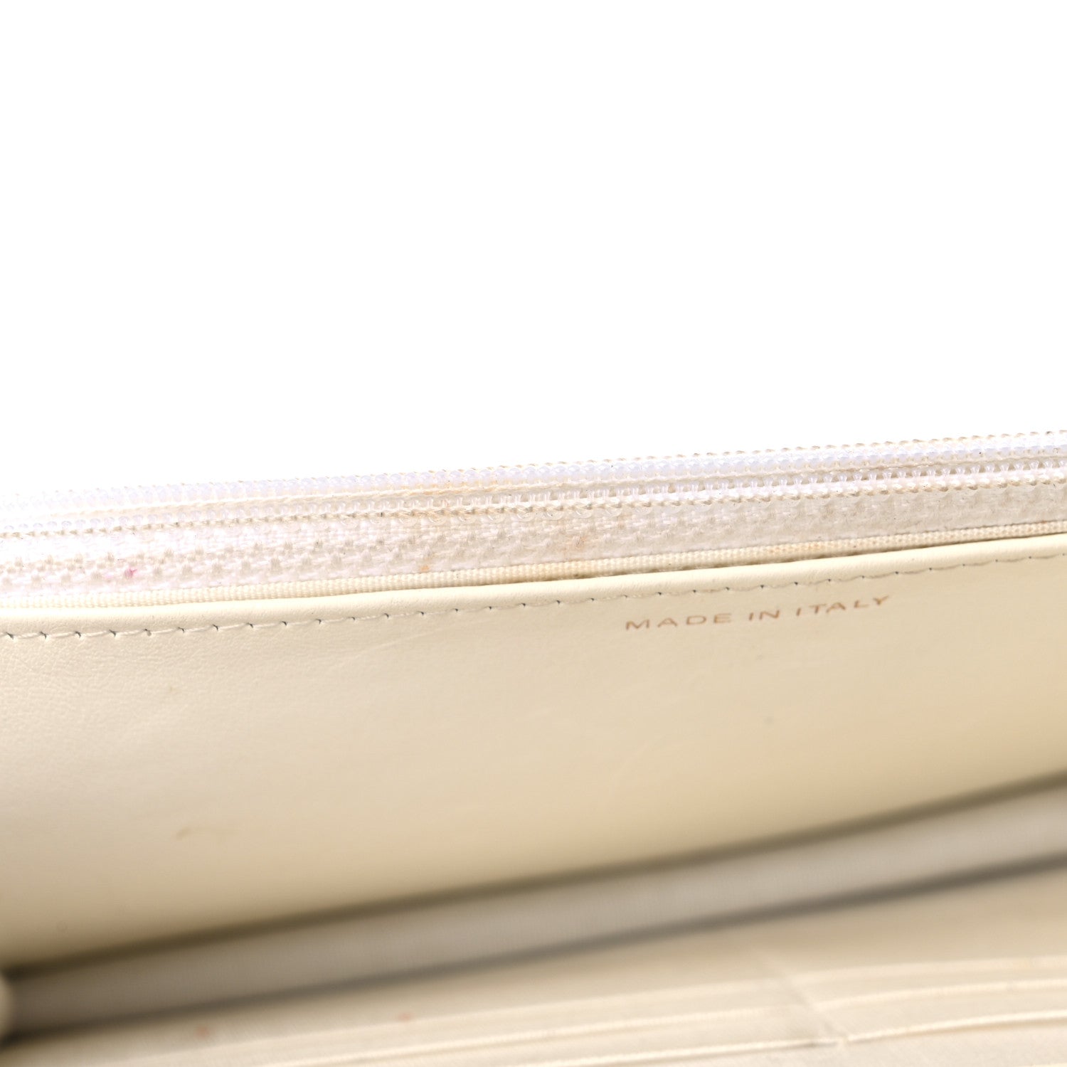 Chanel Caviar Quilted Boy Wallet On Chain WOC White 13 of 20