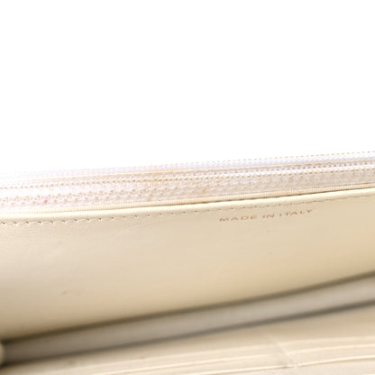 Chanel Caviar Quilted Boy Wallet On Chain WOC White 13 of 20