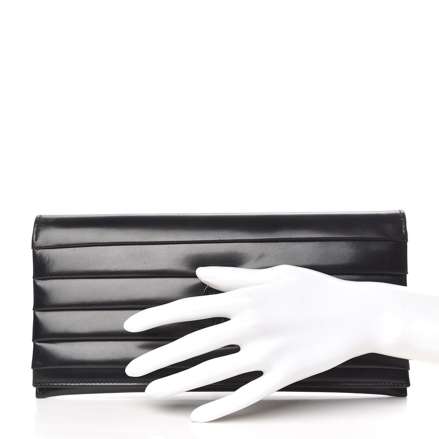 Calfskin Monogram Smoking Clutch Black