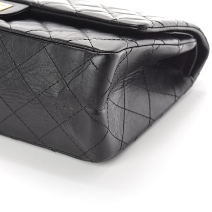 Chanel Aged Calfskin Quilted 2.55 Reissue 226 Flap Black 9 of 9
