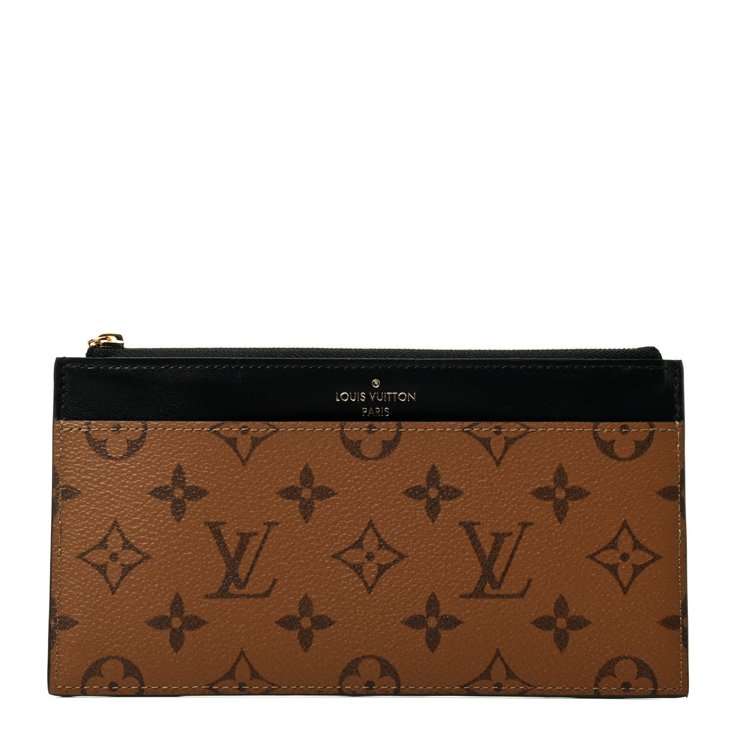 Louis Vuitton Reverse Monogram Slim Purse 1 of 4