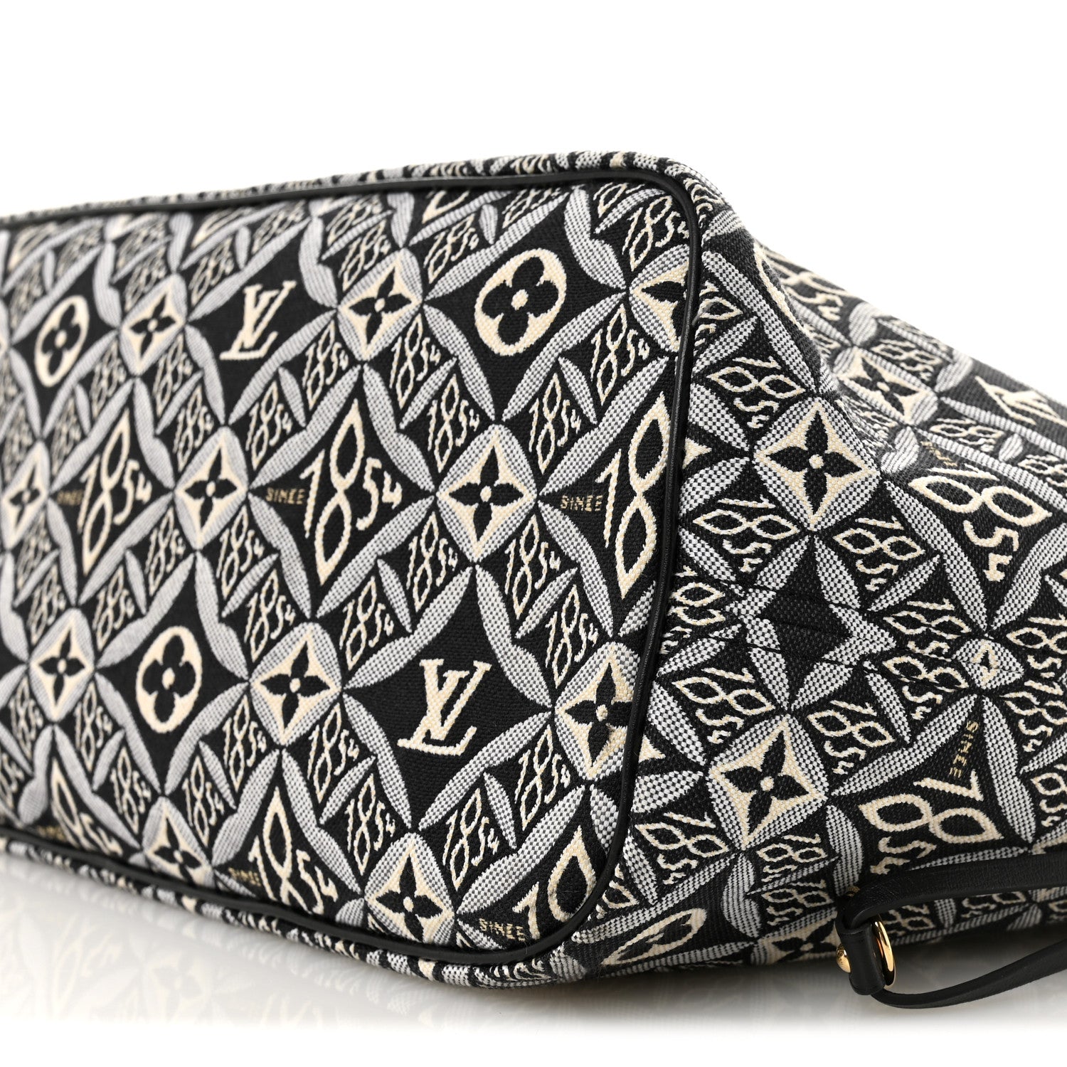 Louis Vuitton Jacquard Since 1854 Neverfull MM Grey 10 of 13