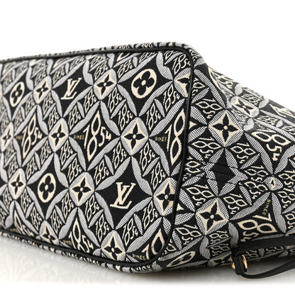 Louis Vuitton Jacquard Since 1854 Neverfull MM Grey 10 of 13