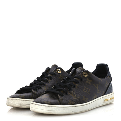 Louis Vuitton Patent Monogram Frontrow Sneakers 37.5 4 of 13