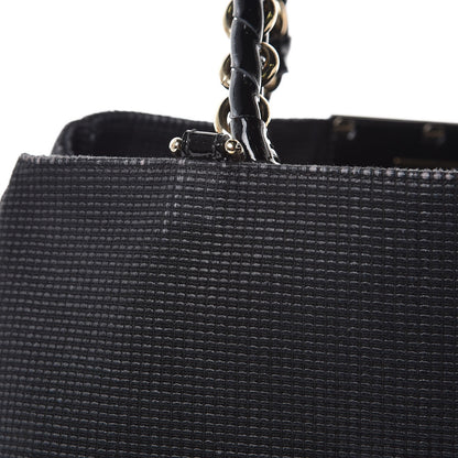 Fendi Canvas Mia Tote Black 13 of 27