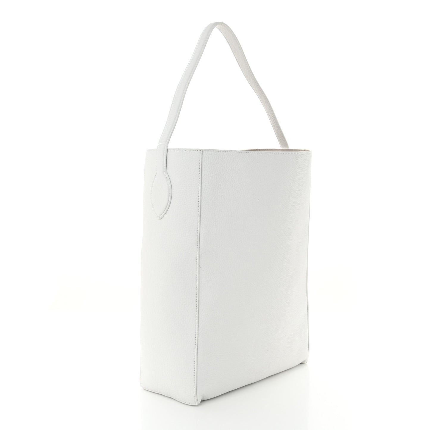 Calfskin Frida Tote Optic White