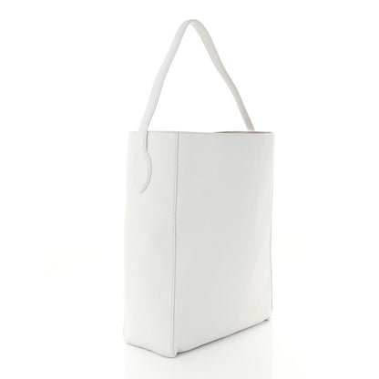 Khaite Calfskin Frida Tote Optic White 4 of 10