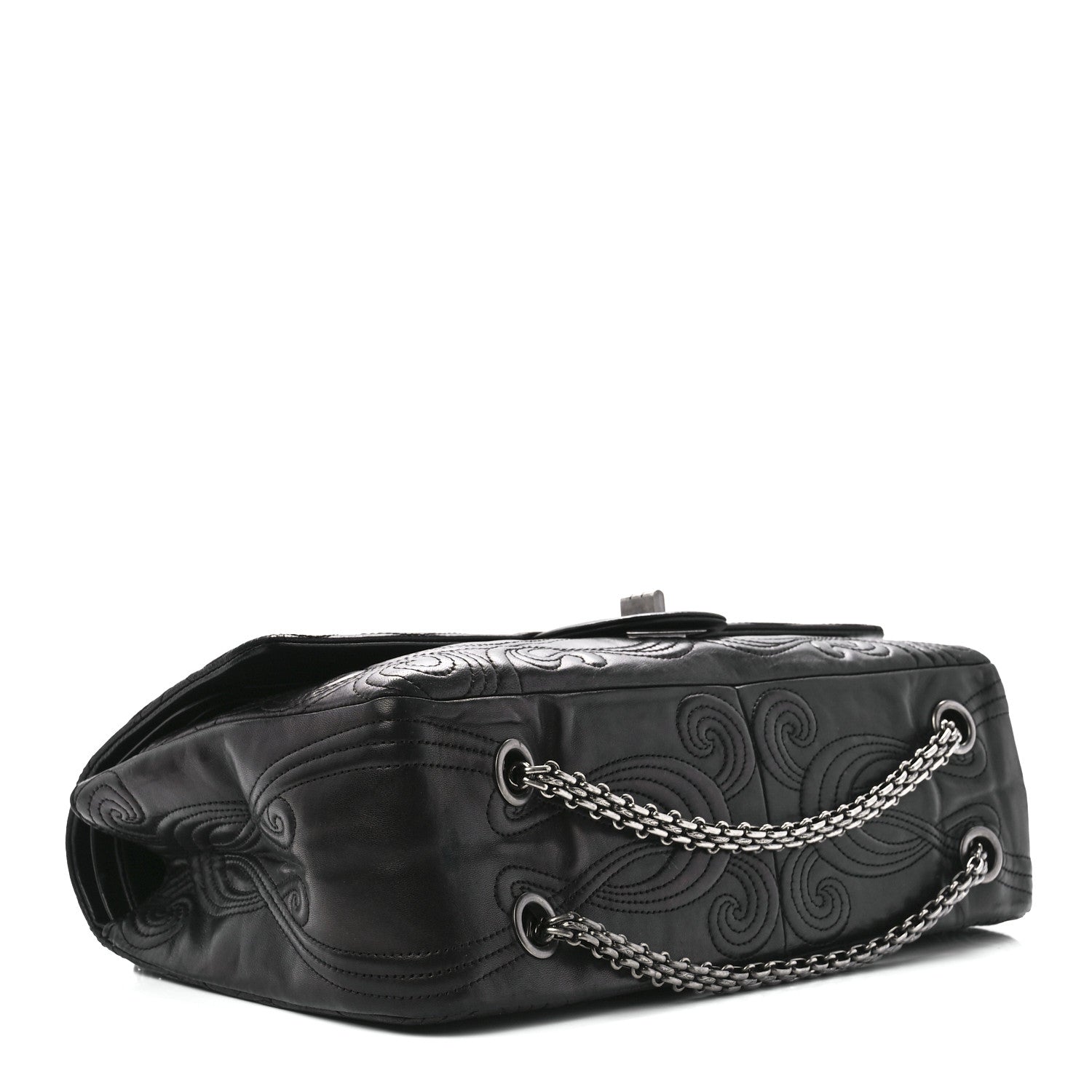 Chanel Lambskin 2.55 Reissue 226 Moscou Flap Black 4 of 11