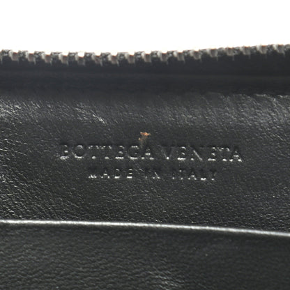 Bottega Veneta Nappa Intrecciato Zip Around Wallet Black 6 of 9