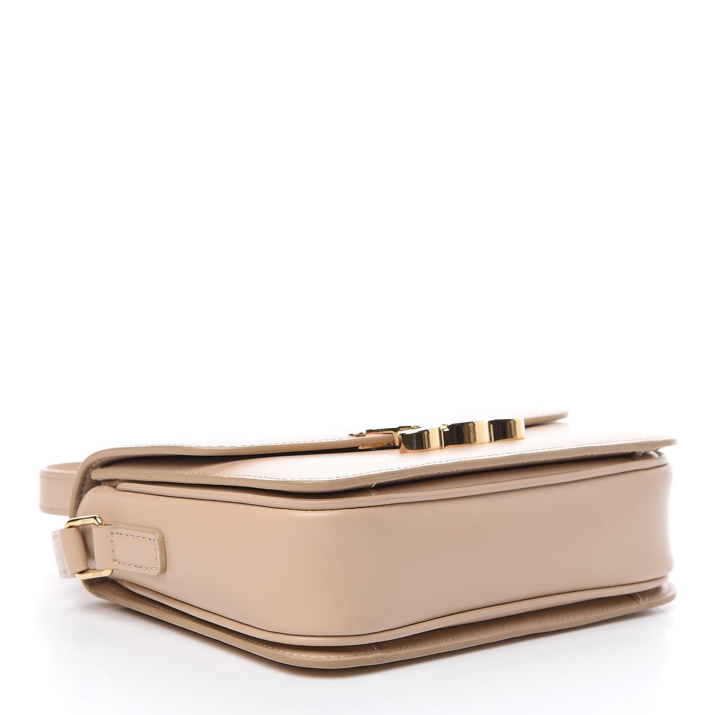 Shiny Calfskin Large Triomphe Nude