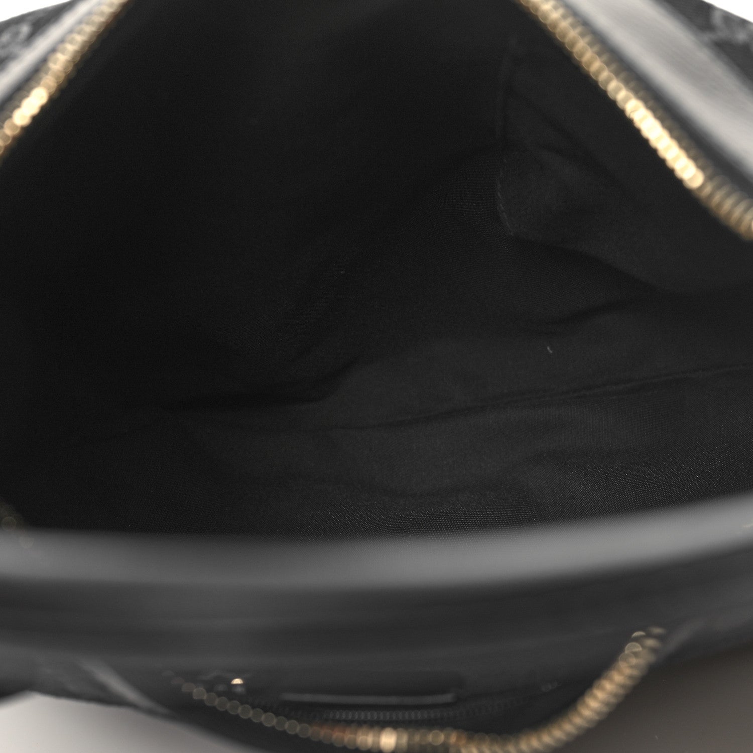Gucci Monogram Medium D Gold Ring Hobo Black 6 of 11