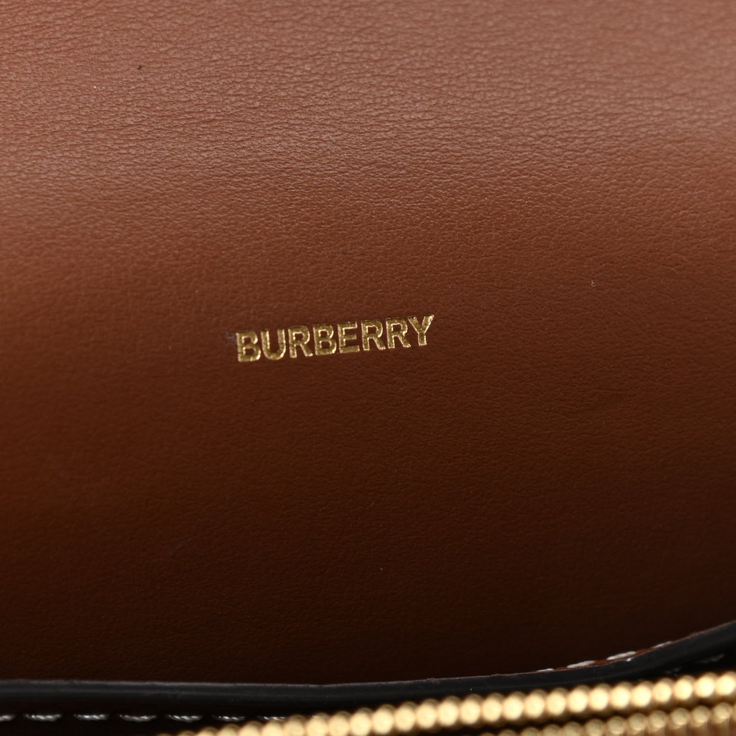 Burberry Cotton Canvas Horseferry Print Small Crossbody Bag Grey Tan 7 of 11