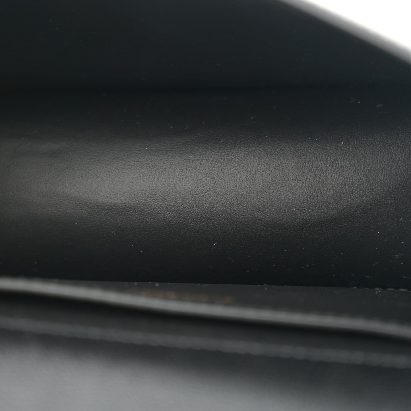 Grained Calfskin House Check Small Madison Shoulder Bag Black