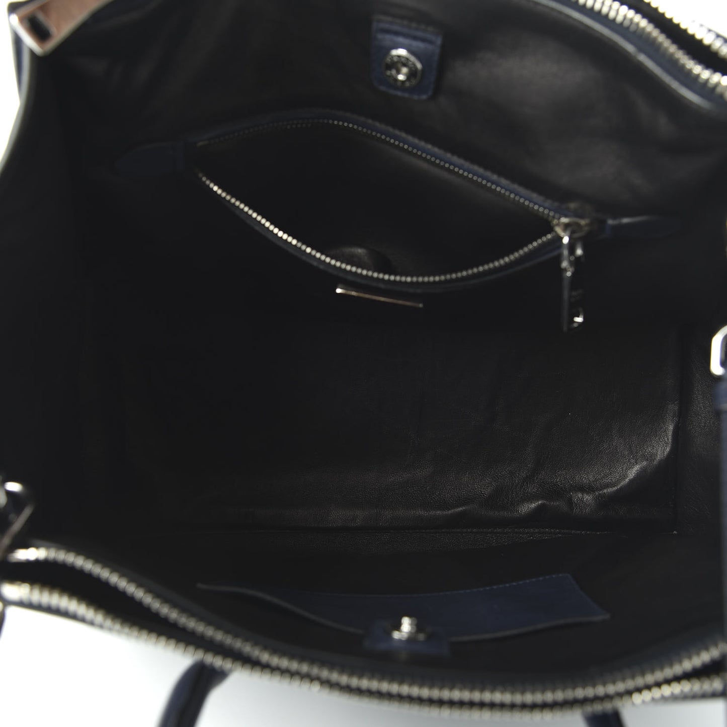 Glace Calf Twin Pocket Tote Baltico