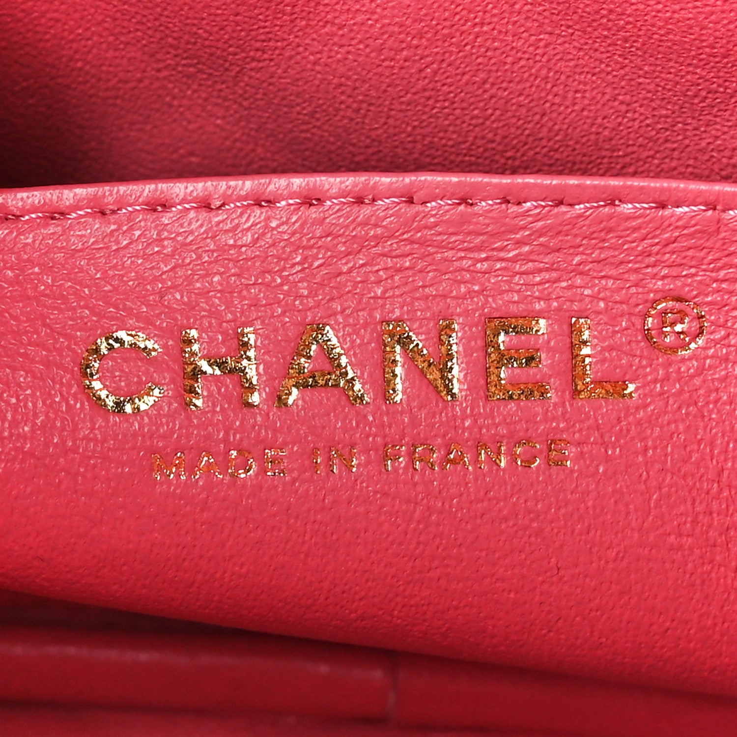 Chanel Iridescent Caviar Small Timeless Camera Case Coral 6 of 10