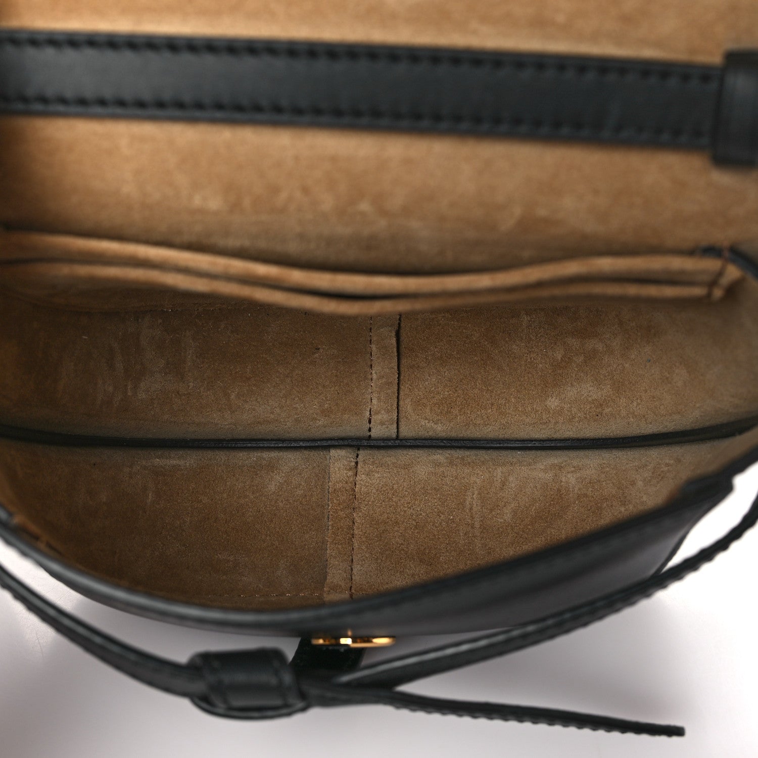 Loewe Calfskin Jacquard Mini Gate Dual Bag Black 5 of 8
