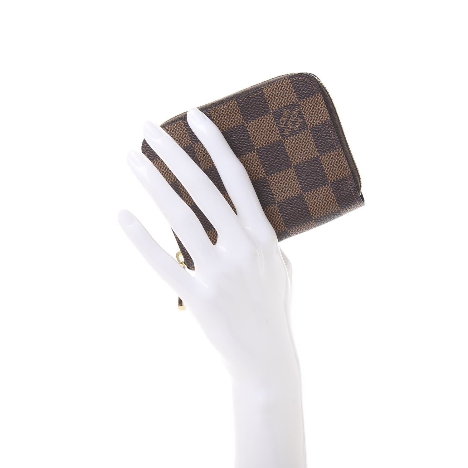 Louis Vuitton Damier Ebene Zippy Coin Purse 2 of 10