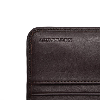 Burberry Smoked Check Penrose Wallet Plum 6 of 7