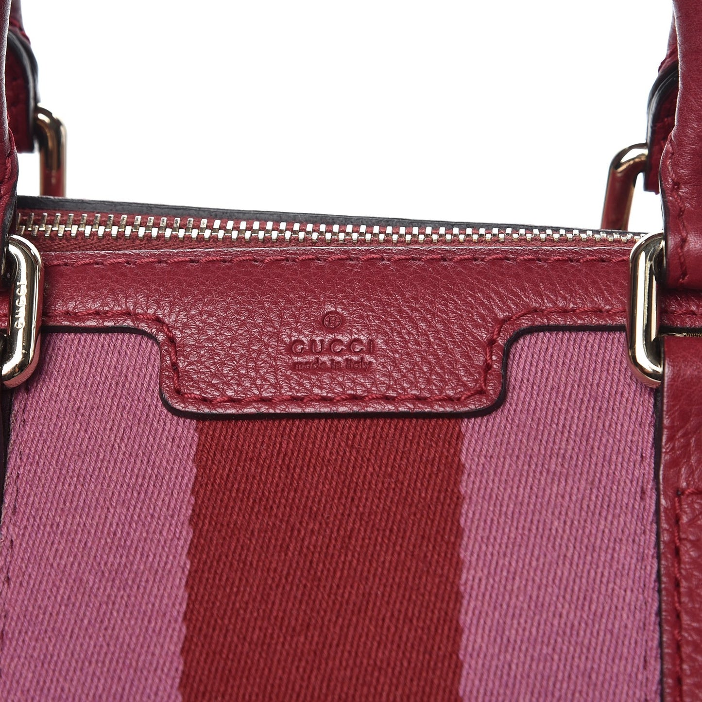 Monogram Cellarius Calfskin Vintage Web Medium Boston Beige Ebony Soft Burgundy Peonia Flower