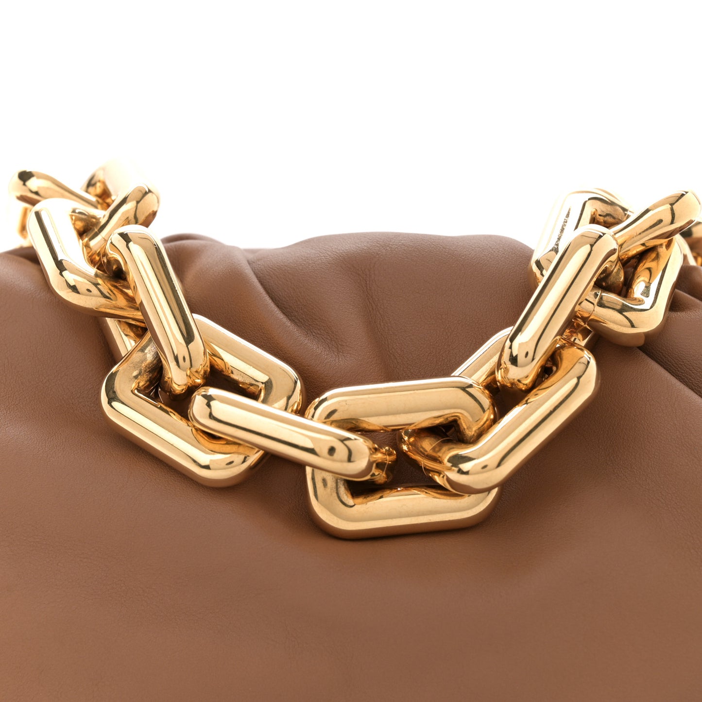Calfskin The Pouch Chain Teak