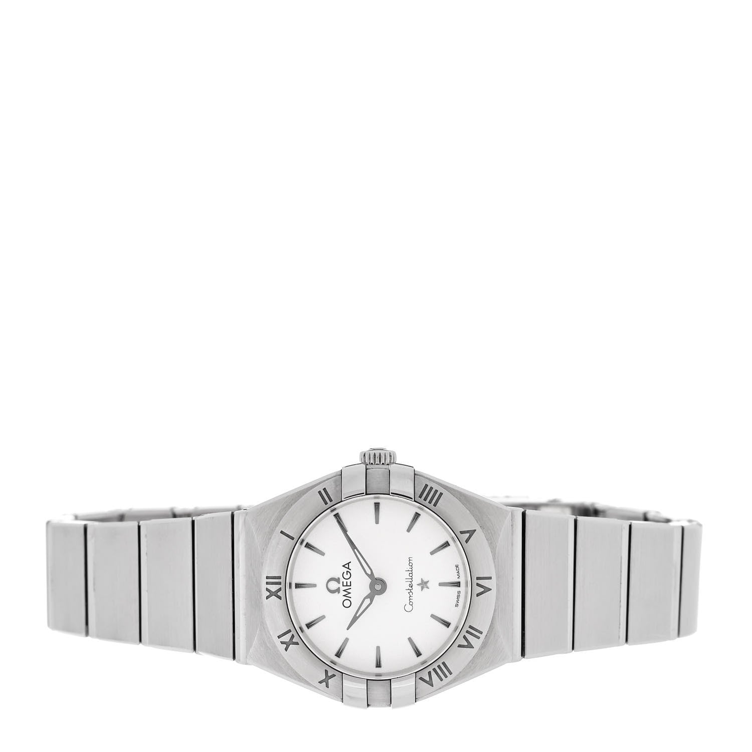 Omega Stainless Steel 25mm Constellation Quartz Watch Silver 131.10.25.60.02.001 2 of 5