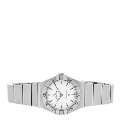 Omega Stainless Steel 25mm Constellation Quartz Watch Silver 131.10.25.60.02.001 2 of 5