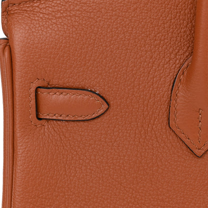 Hermes Taurillon Novillo Birkin 25 Cuivre 12 of 14