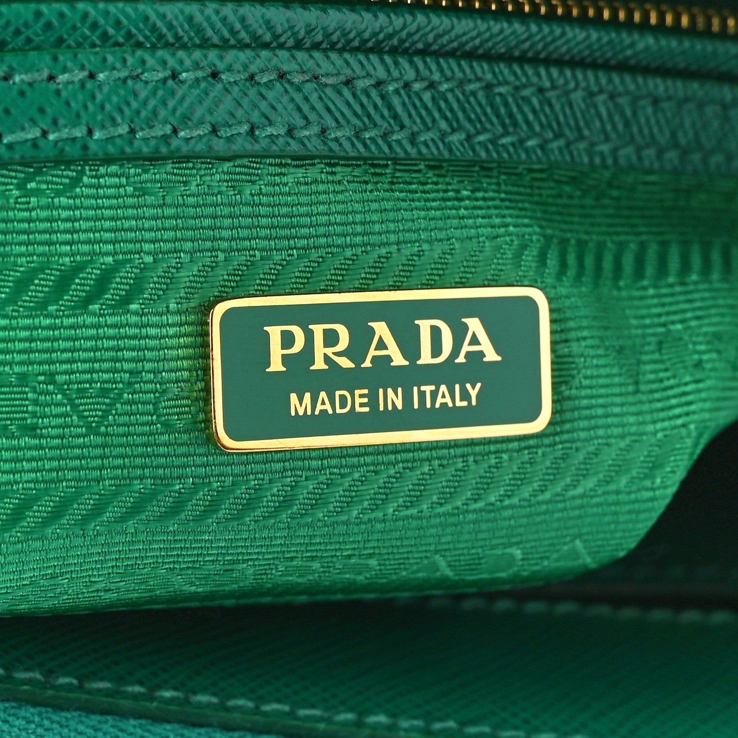 Prada Saffiano Lux Mini Galleria Double Zip Tote Mango 9 of 13