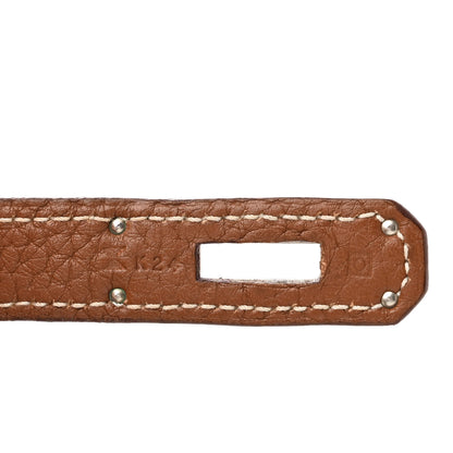Hermes Taurillon Clemence Jypsiere 28 Gold 7 of 12