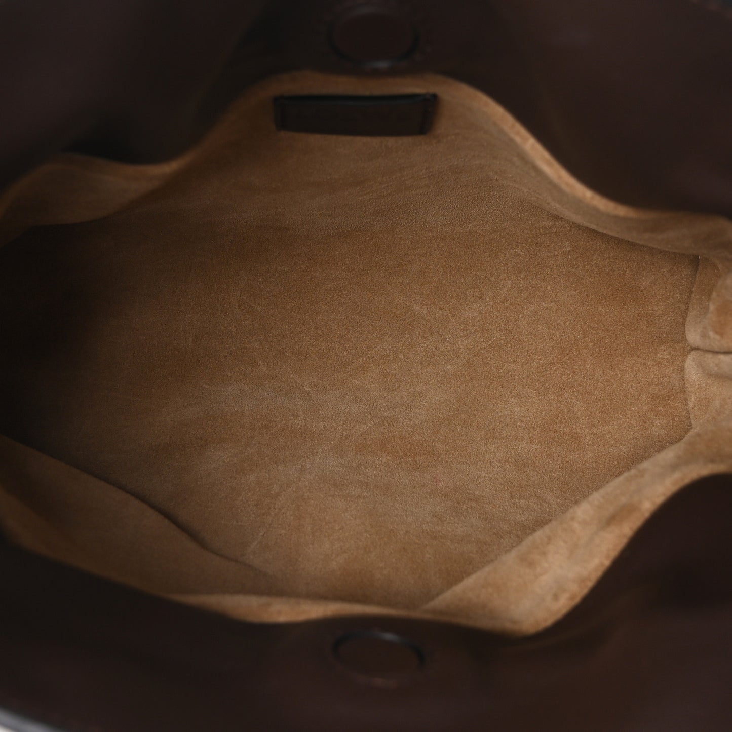 Calfskin Mini Flamenco Knot Clutch Chocolate