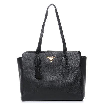Prada Vitello Phenix Tote Nero Black 1 of 7