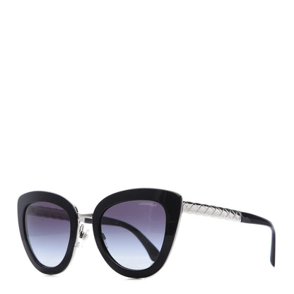 Chanel Cat Eye Quilted Sunglasses 5388 Black 1 of 8