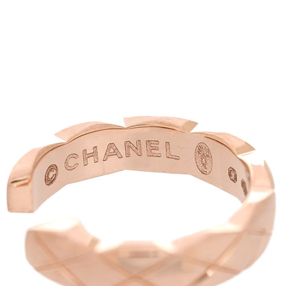 Chanel 18K Beige Gold Coco Crush Single Ear Cuff Earring 5 of 6